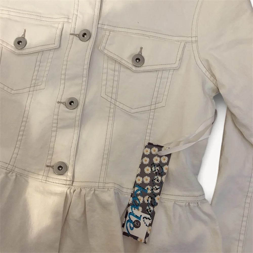 🚨3 for $15 Given Kale Boutique Women's Jacket Cream Butter Soft Size XS NWT - Picture 2 of 6